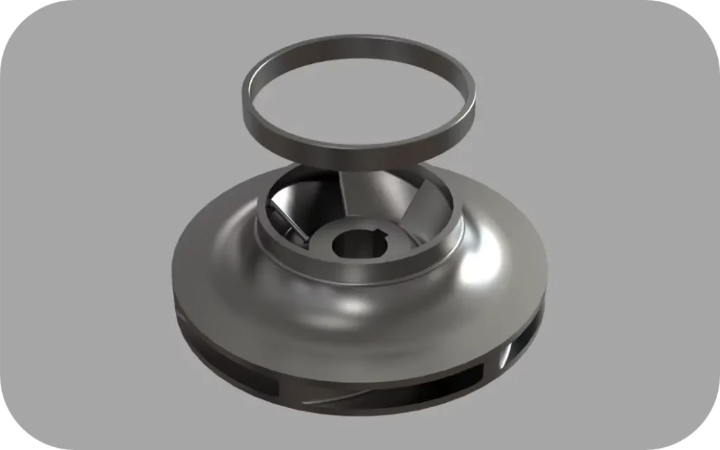 IMPELLER WITH WEARRING-ajza pump